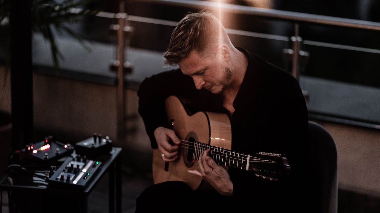 Obsidian Forms &ndash; Rooftop I | Classical Guitar &times; Minimal Electronics at sunset