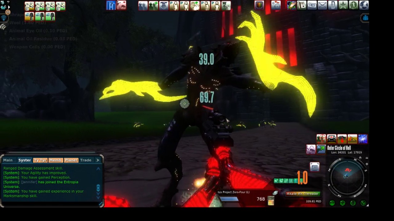 Entropia Universe - Rocktropia - Hunt Demon Hackers in Outer Hell