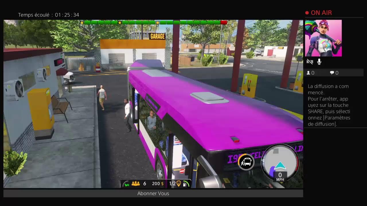 Bus simulator Worlt tour parler avc moi