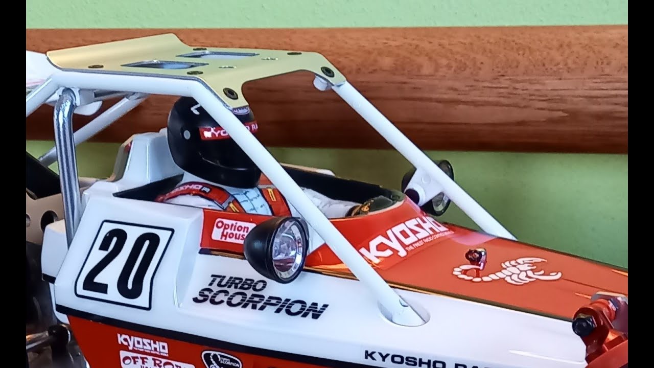 Kyosho Turbo Scorpion - build of White Lady