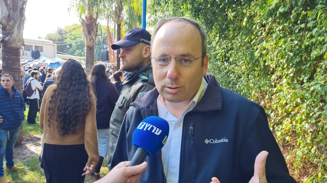 אורי פינסקי נפרד מהרב דרוקמן זצל