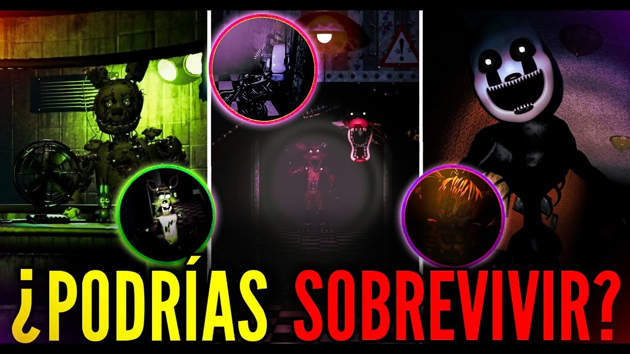 &iquest;PODR&Iacute;AS SOBREVIVIR A FNaF EN LA VIDA REAL?