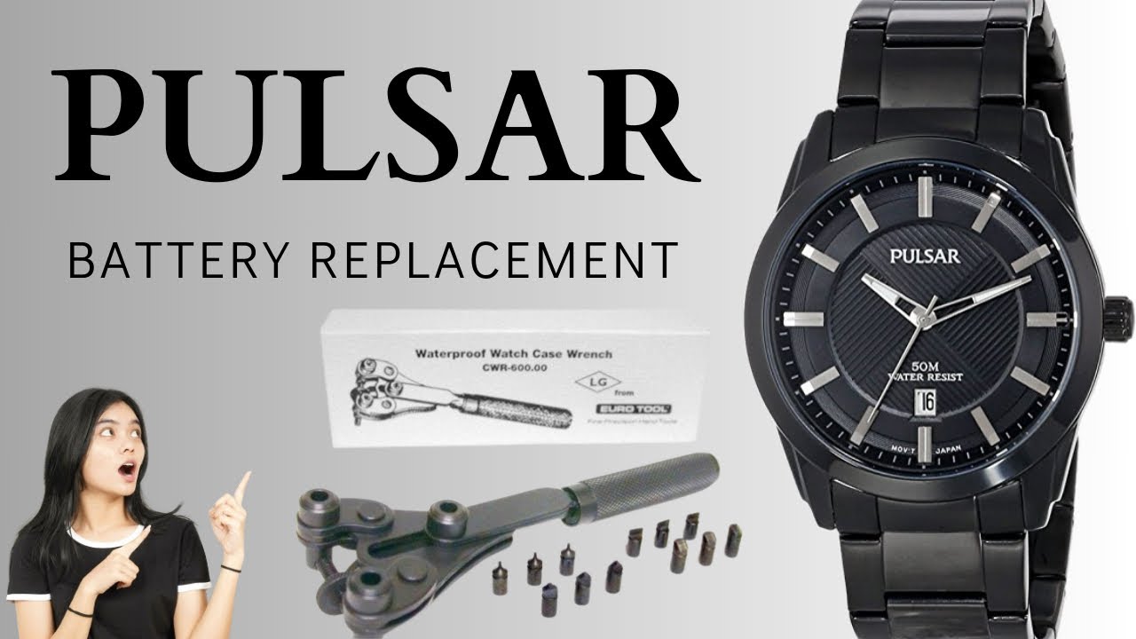 Pulsar Watch Battery | Pulsar Battery Replacement | Watch Battery Replacement | DIY | FYP