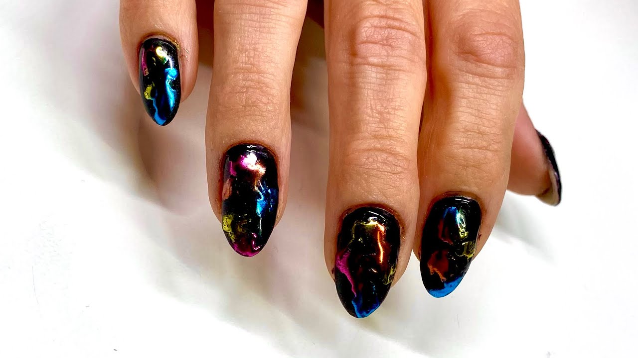 Tosha Rae Nailed is live!  3 Week Gel Rebalance, Attempting The Viral “Oil Spill” Nail Design!