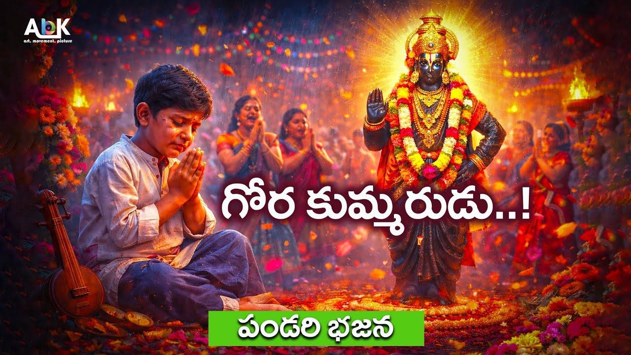 🔥గోర కుమ్మరుడు పండరి భజన | Gorakummarudu Bhajana Song 🎶 | Vellanti | #abkonnepati 