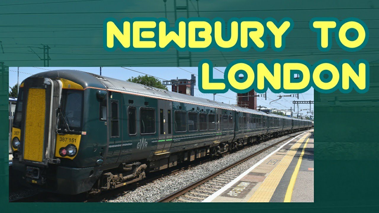 Newbury to London Paddington | FULL JOURNEY | Great Western Railway 387 Electrostar (via Reading)
