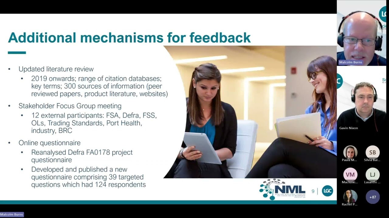 Food for Thought: Recommendations for developing a framework for Point Of Contact food testing