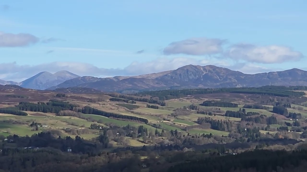 Where I'm am today in Aberfeldy Scotland.