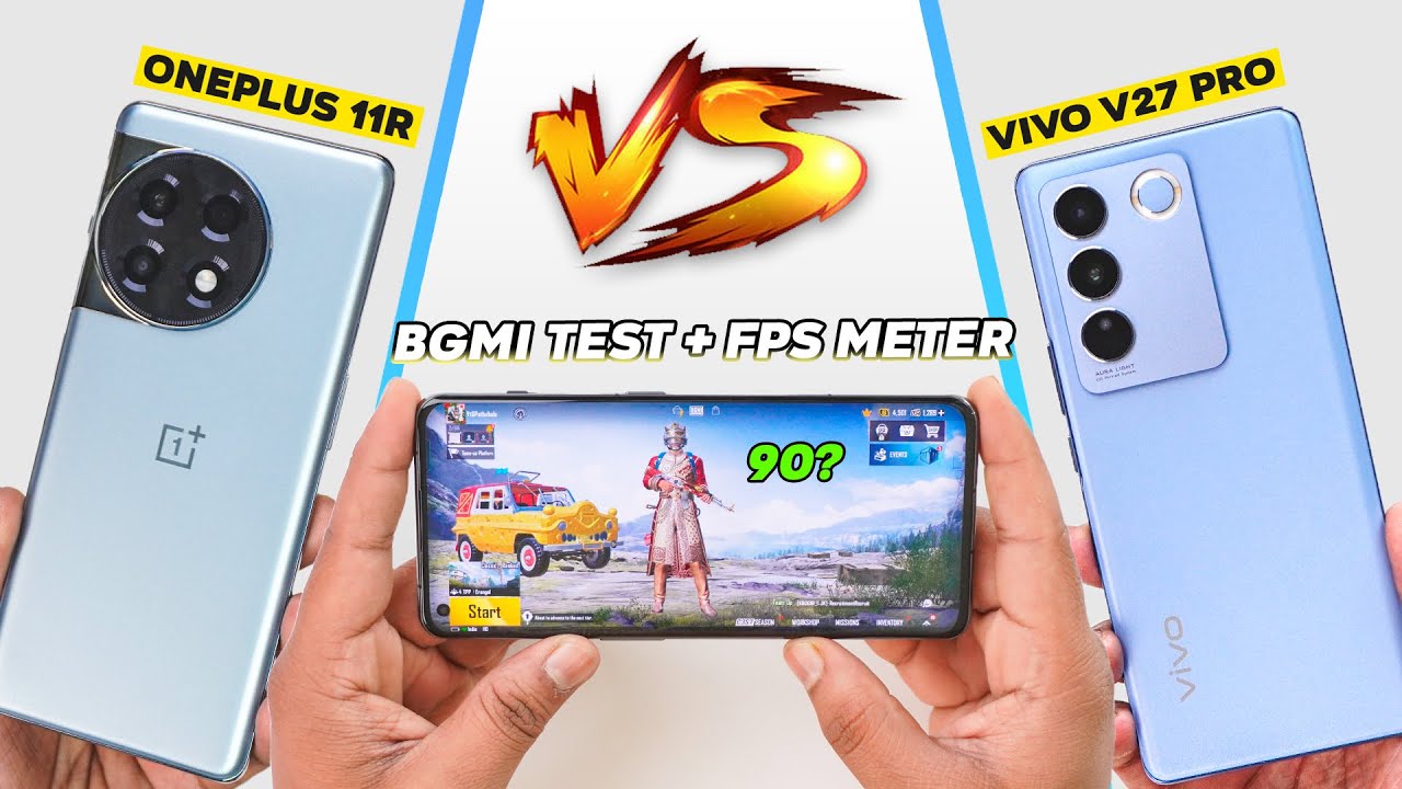 Oneplus 11R vs vivo V27 Pro PUBG Comparison 🔥 Will Shock You!