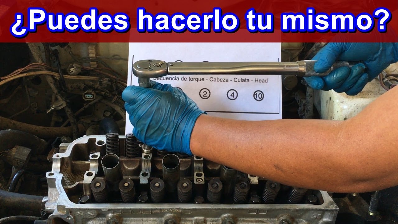 Como quitar y poner una cabeza de motor. ¡Tú puedes hacerlo!