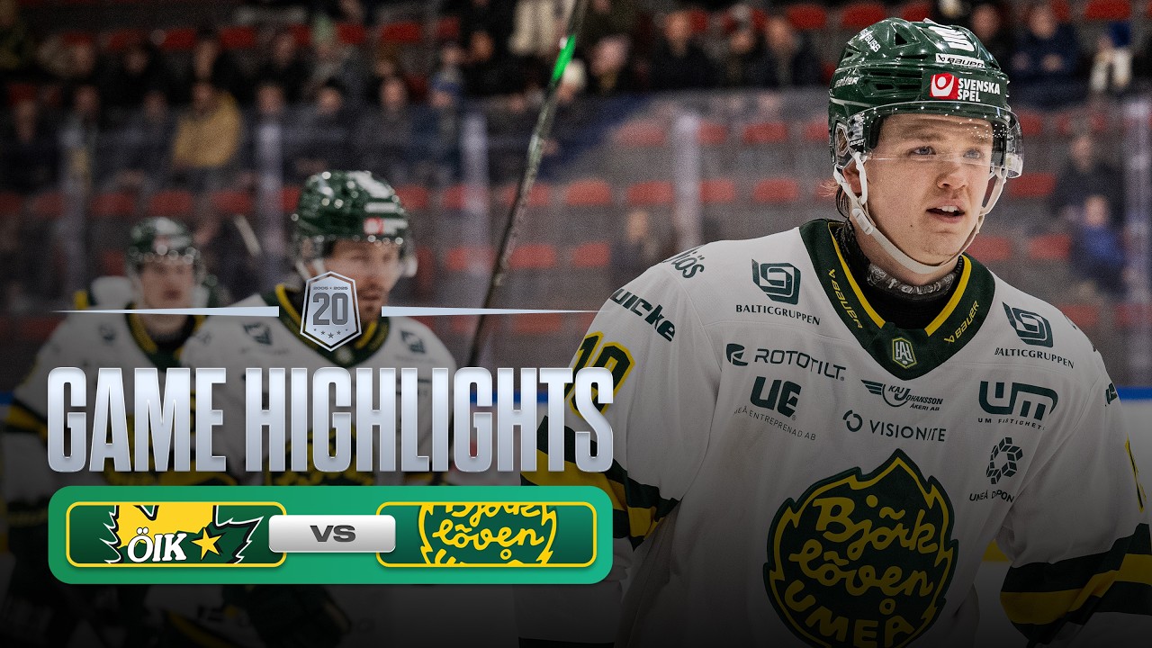 Östersund vs. Björklöven | Highlights 4/2