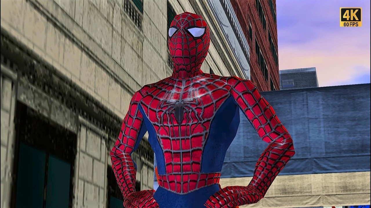 Spider-Man 2 (2004) Gameplay PCSX2 4K/60FPS (UI & Font HD Pack) en Español