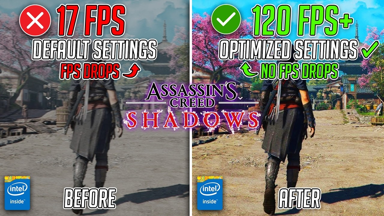 Assassin's Creed Shadows - Best Settings for MAX FPS on ANY PC✅