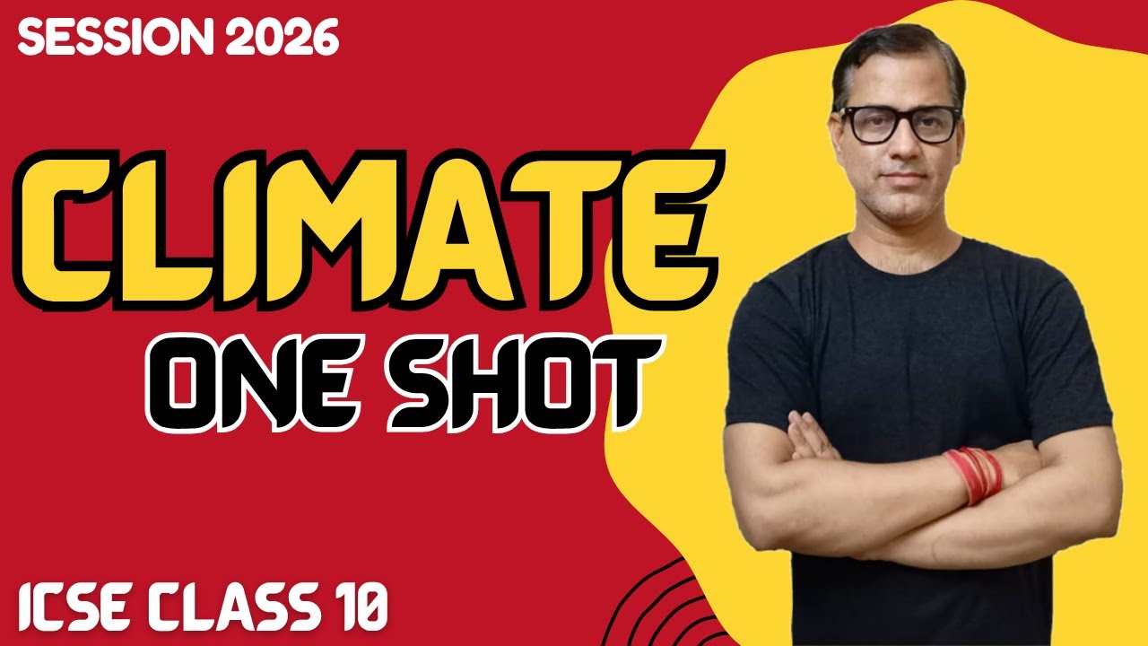 Climate Of India | Climate Class 10 ICSE Geography | The Climate of India | @sirtarunrupani