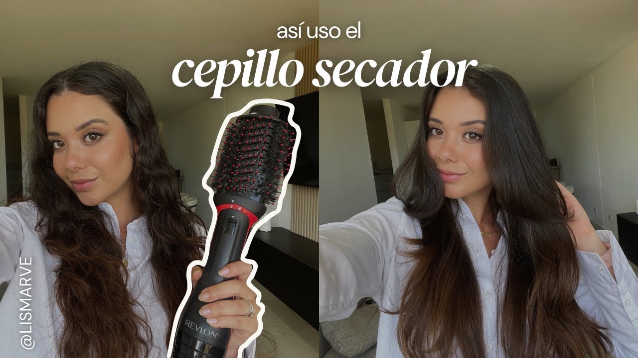 Así uso el cepillo secador de Revlon / ¿Vale la pena? 🌝/ Tutorial: blowout con One-Step Volumizer