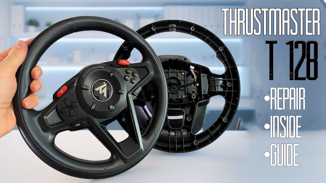 How to Disassemble Thrustmaster T128 (Wheel + Base) | Step-by-Step Guide 2025