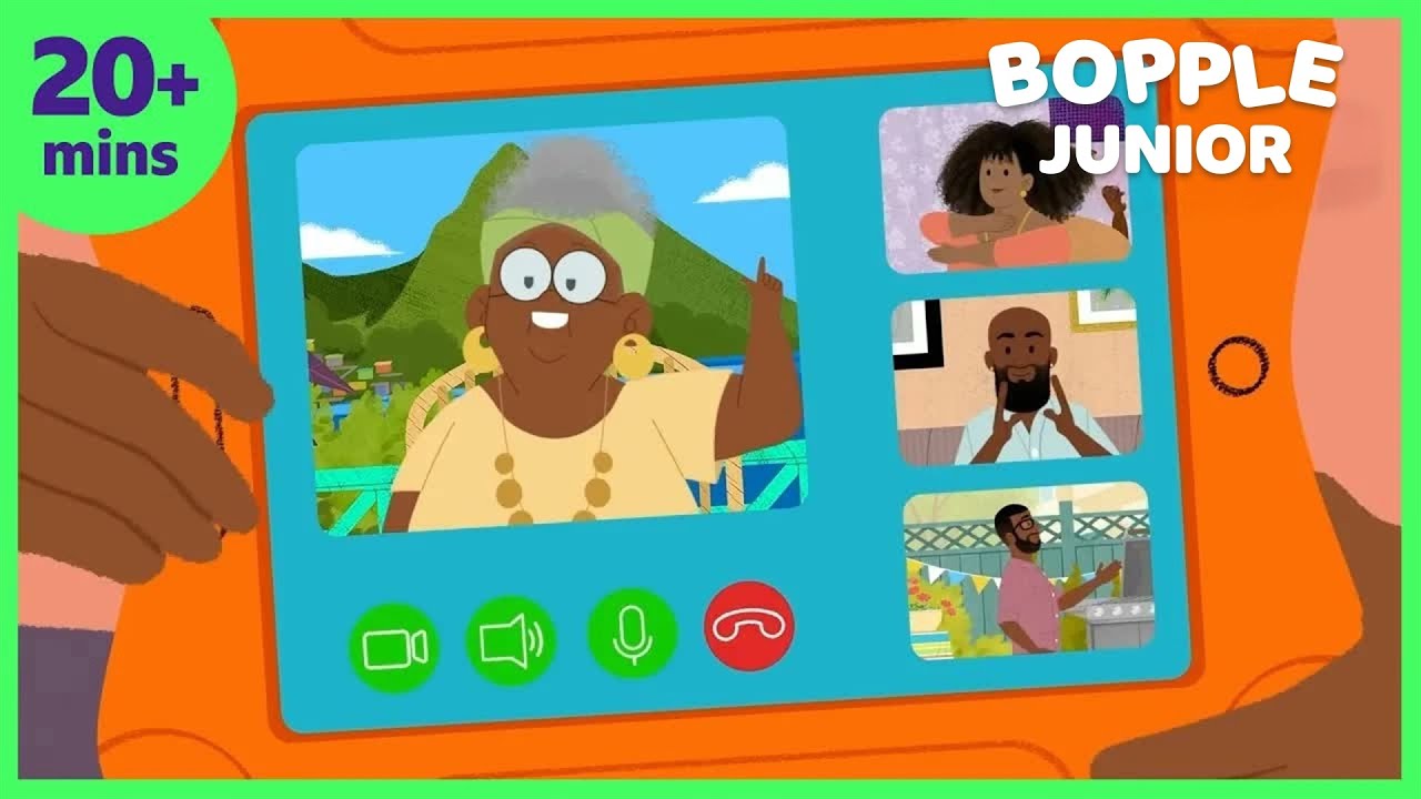 Family Time with Gran Gran! | JoJo and Gran Gran | BBC Kids