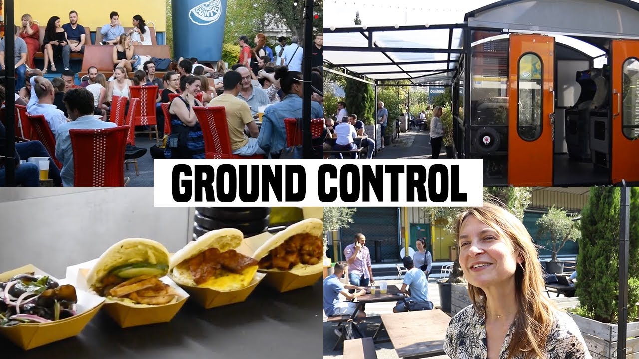 Ground Control - Un tiers lieu dans une ancienne halle SNCF - PARIS 12
