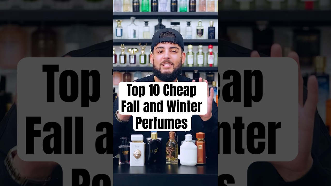 Top 10 Cheap Fall & Winter Fragrances #perfume #cologne #fragrance