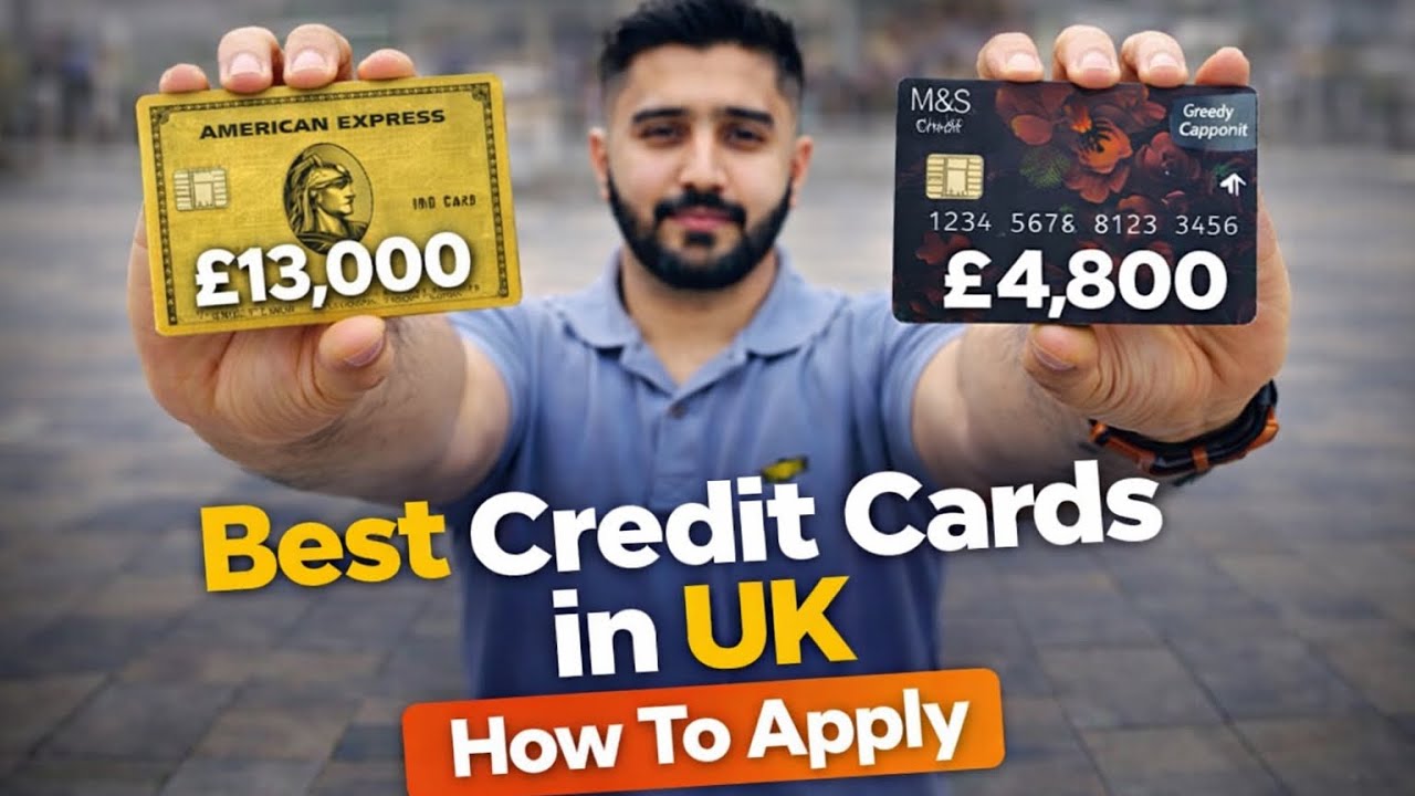 ✅Best Credit Cards You Should Use 🇬🇧 || £13000 & £4800 Credit Limit 💷|| How To Apply For Credit Card