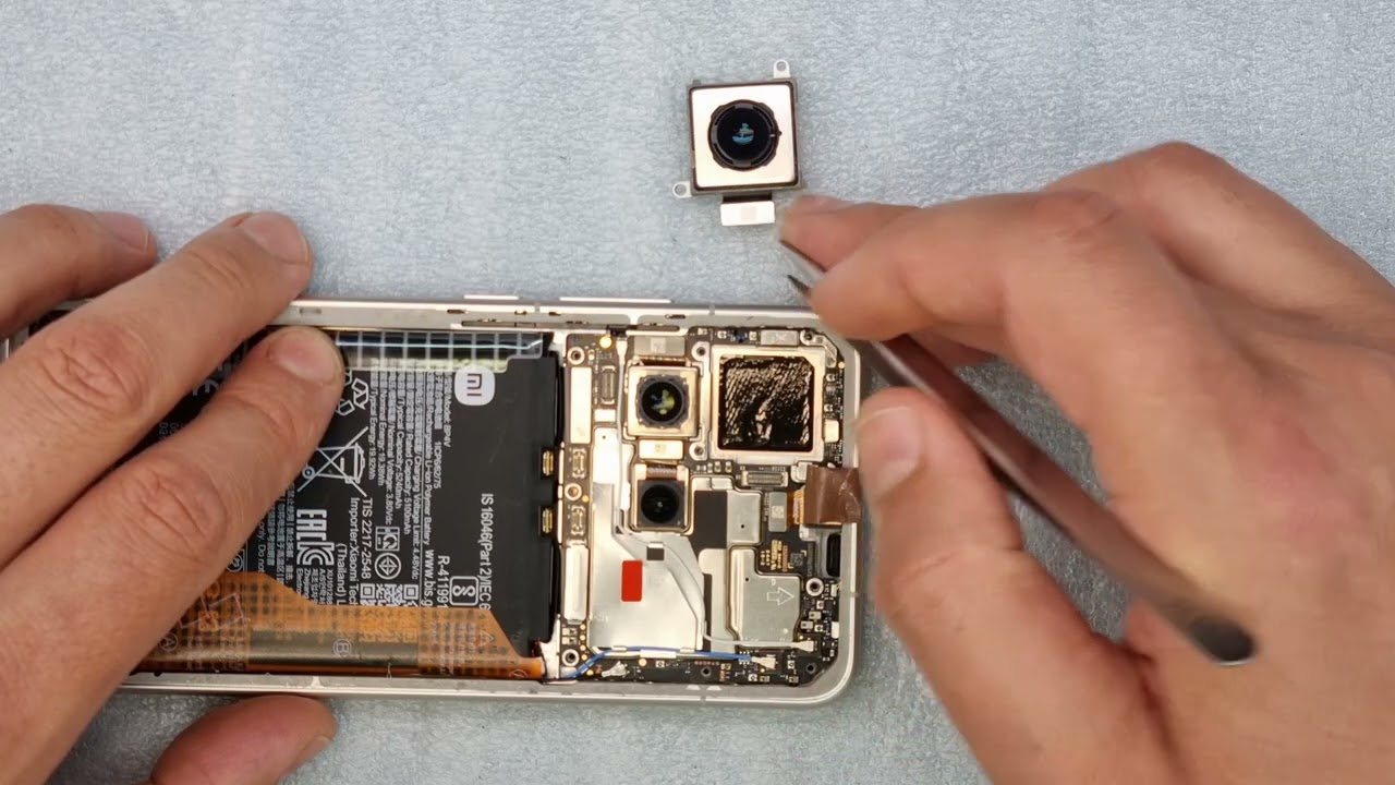 Xiaomi 15 Main Camera Replacement – Repair process 