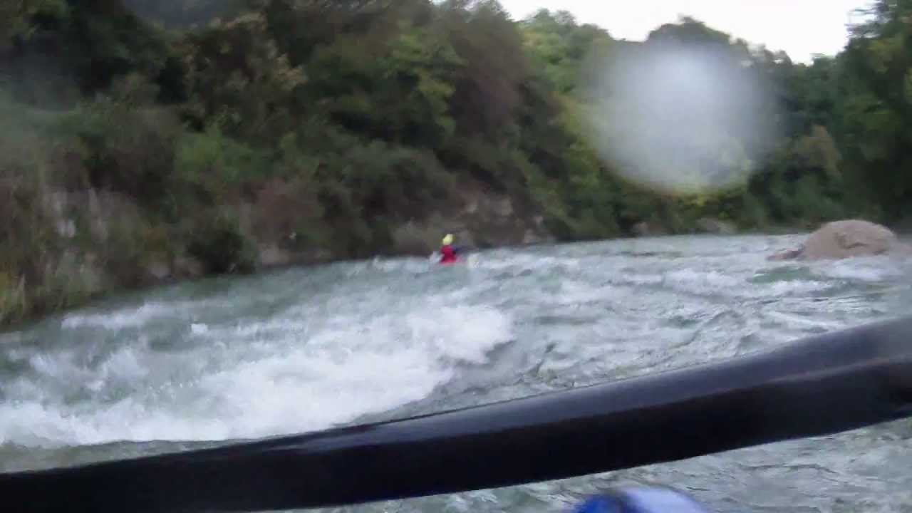 Torrente Astico 16-10-2012 dalla diga di Piovene a Lugo in Kayak