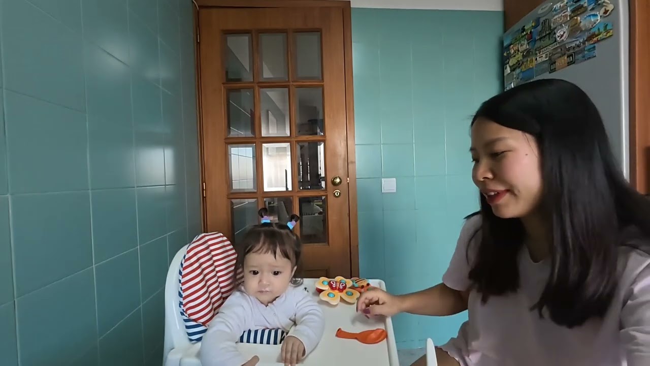 Naute chaw  siam ang aw' Nau chaw pek pah in #amber #mukbang #babyfood #pumkinsoup 
