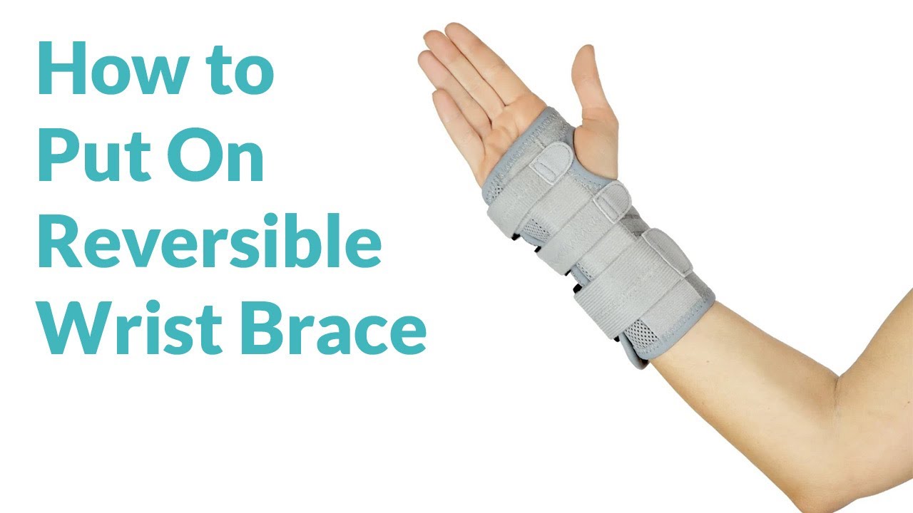 How to Put on the Vive Reversible Wrist Brace