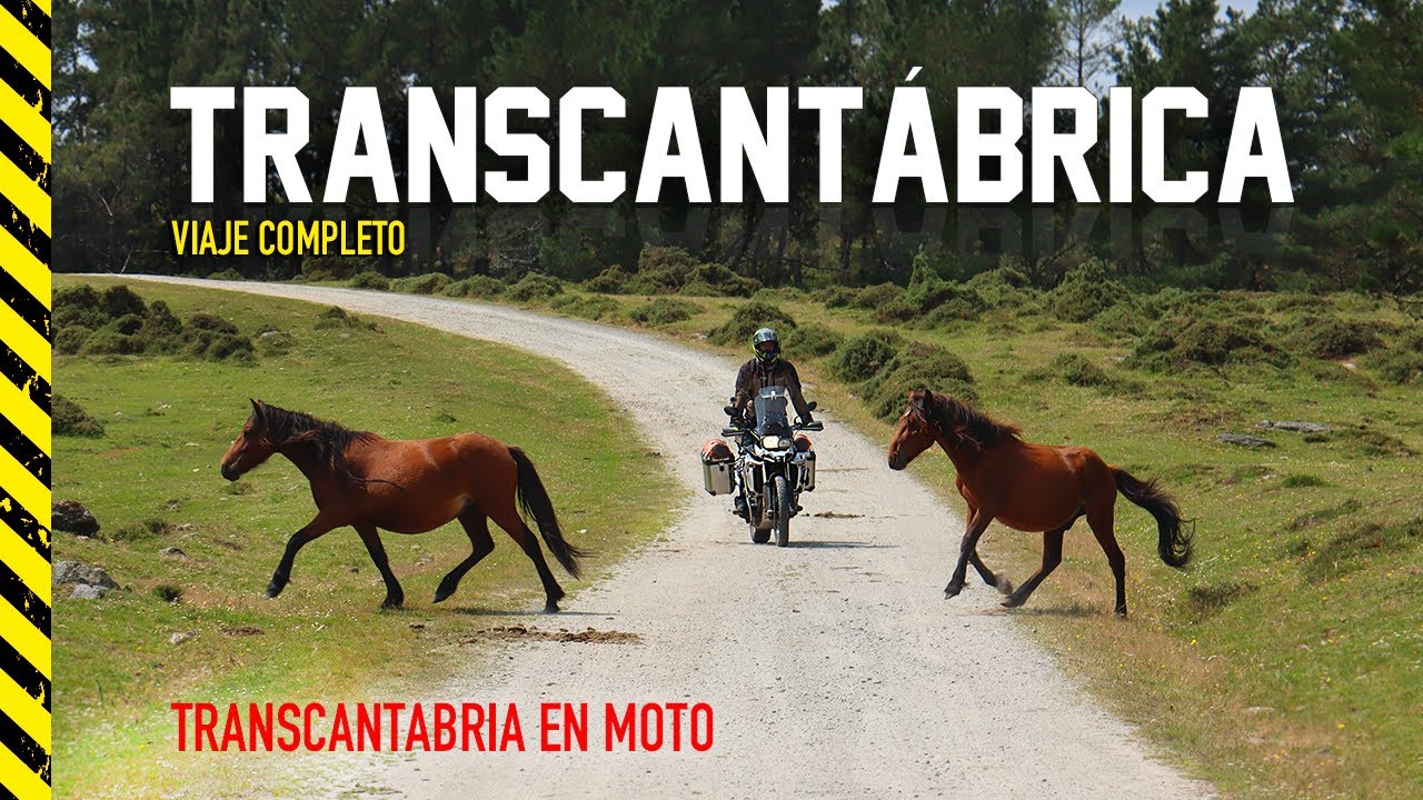 🔴TRANSCANTÁBRICA en Moto 👈   VIAJE completo. Documental en español. Ruta Transcantabria BMW F800gs