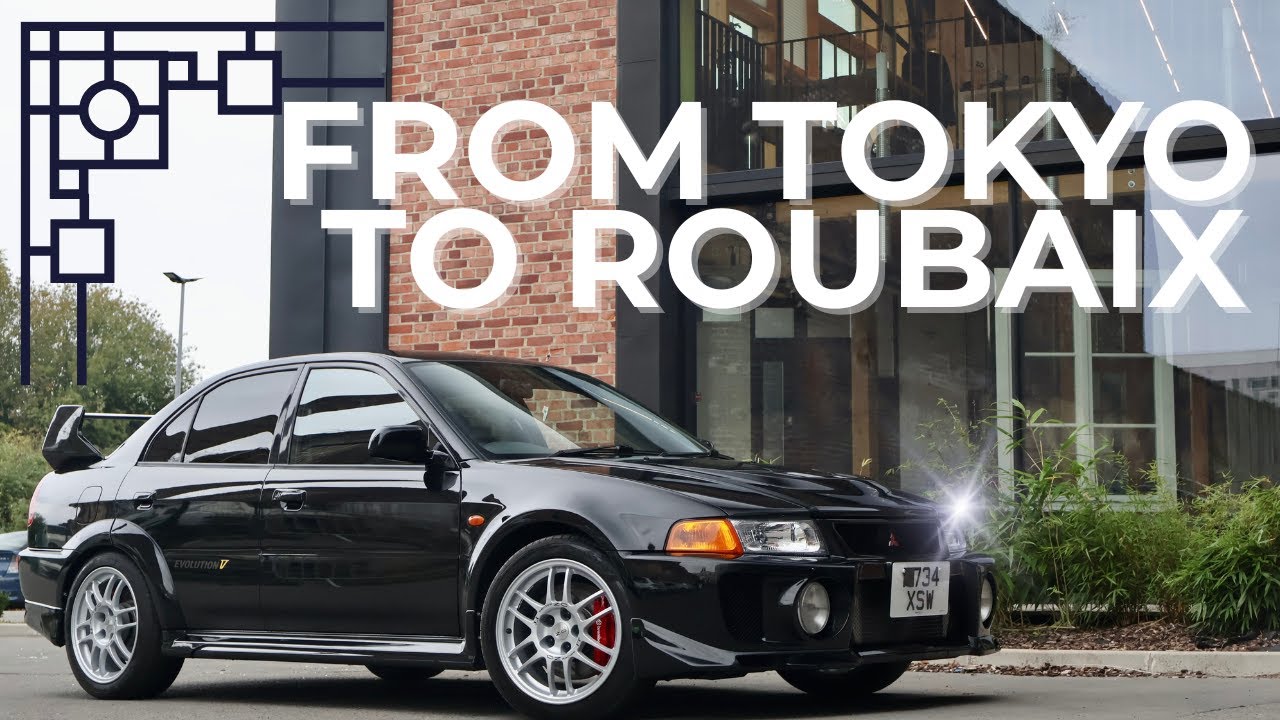 Mitsubishi Lancer Evo V - From Tokyo to Roubaix - ASMR Detailing