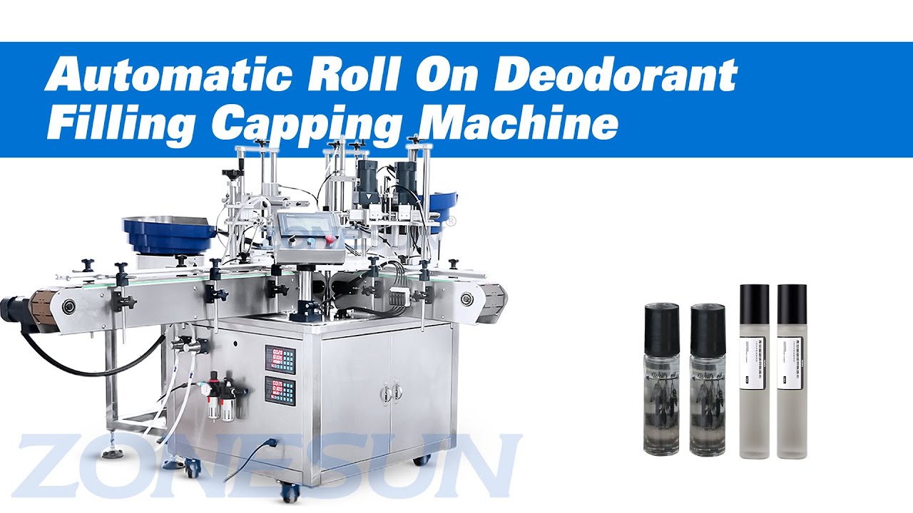 Guide of Debugging Automatic Roll On Deodorant Filling Capping Machine (ZS-AFC11)