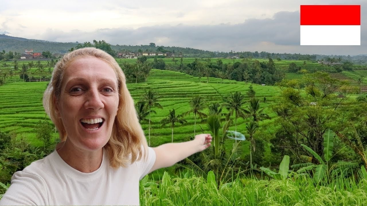 Sleeping ALONE in A REMOTE Rice Field in Bali, Indonesia