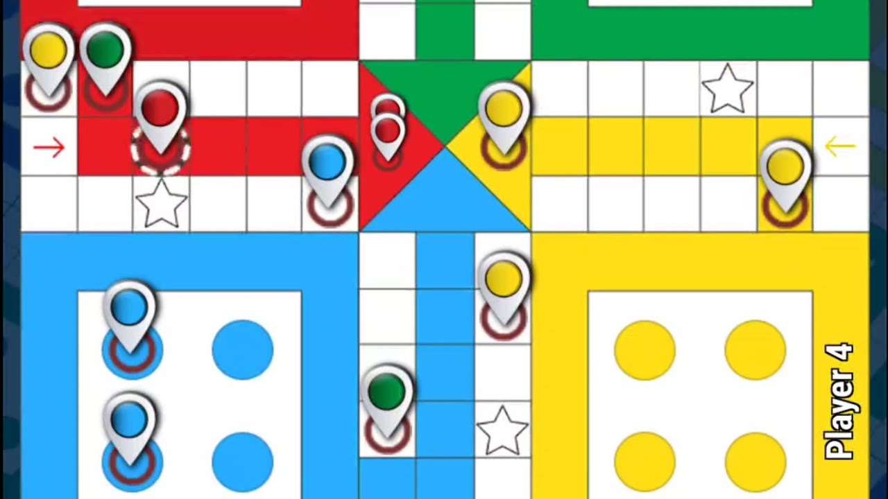 Ludo game play 4 players | Ludo king game 4 player | Ludo gameplay | Ludo | Ludo king