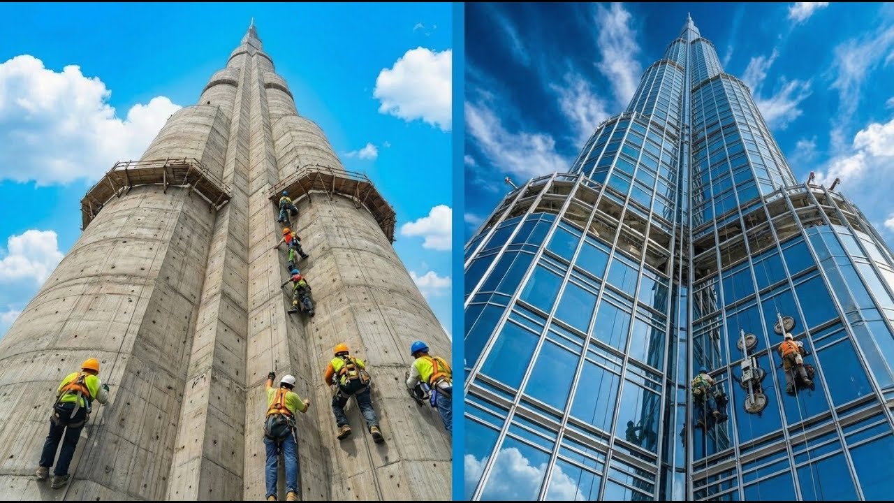 Inside Burj Khalifa Construction How the 1.5 Billion Dollar Tallest Tower Was Built