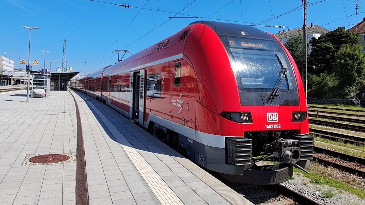 RE 3 von Passau Hbf über Plattling über Landshut Bayern Hbf nach München Hbf 