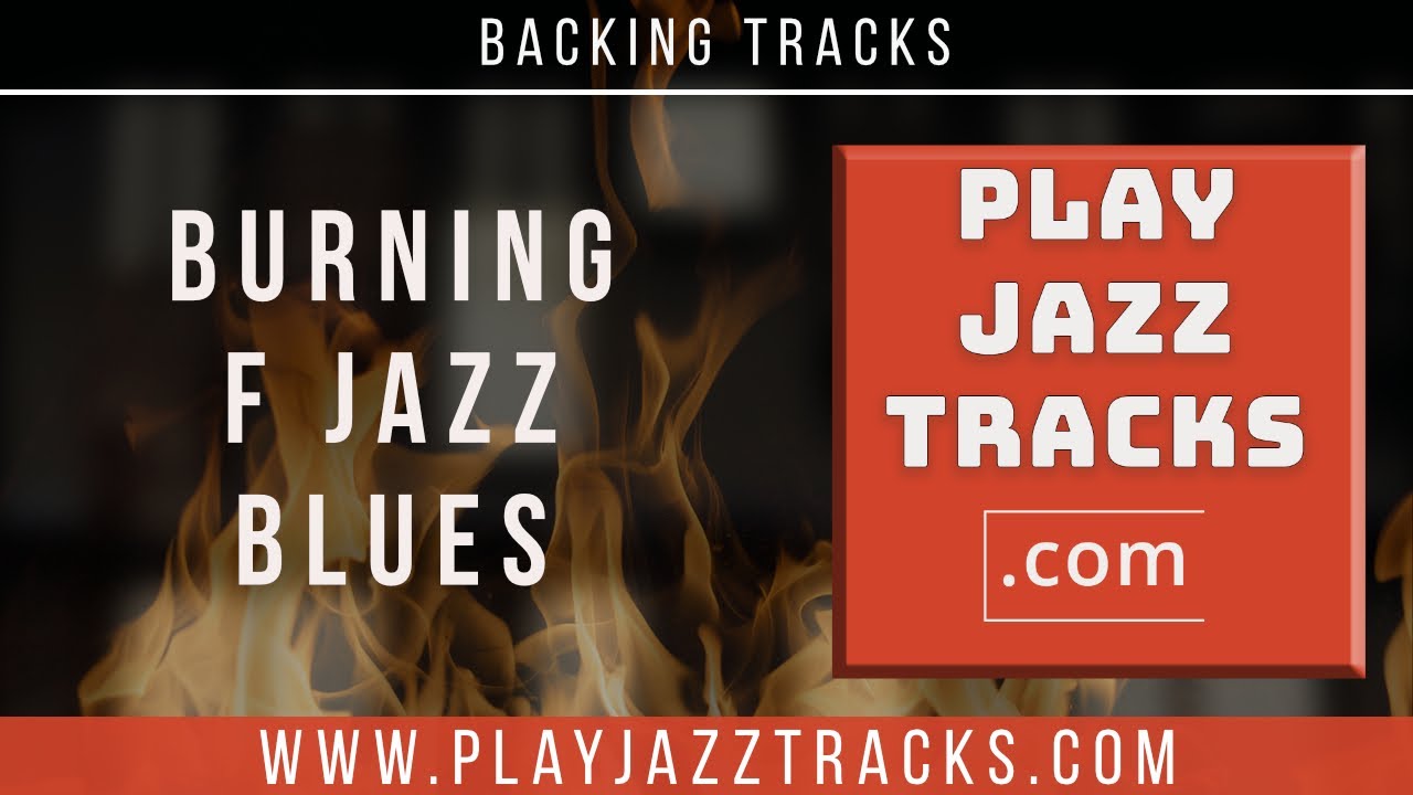 Fast Burning F Jazz - Blues Organ and Drums Backing Track
