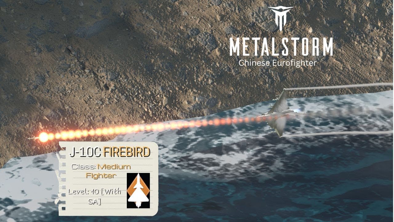 Metalstorm: A Chinese Eurofighter Ep.6 | J-10C Unlock, Review, Gameplay, Opinion #metalstorm