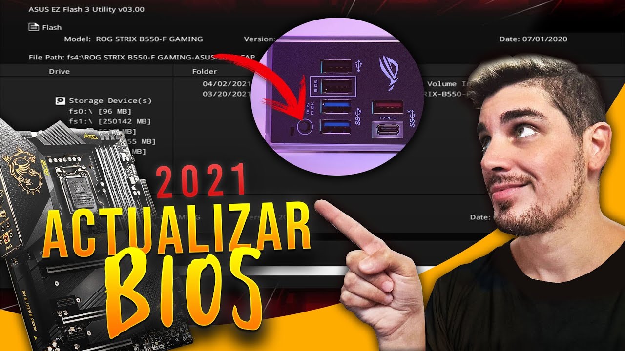 ✅Como actualizar BIOS CON Y SIN FLASHBIOS *MEJOR EXPLICACION* PASO A PASO RYZEN 5000/3000/2000 INTEL