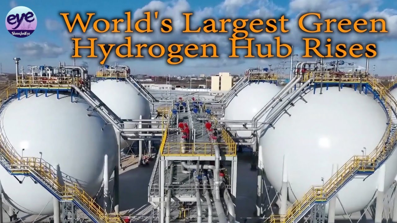 China accelerates construction of world's largest green hydrogen-ammonia-methanol complex