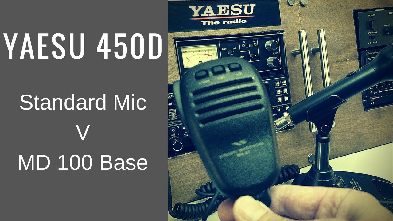 Стандартный базовый микрофон Yaesu 450D MH 31 В MD100.