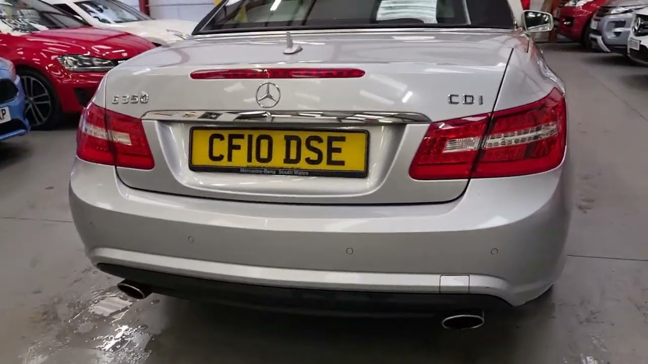 2010 Mercedes e350 convertible