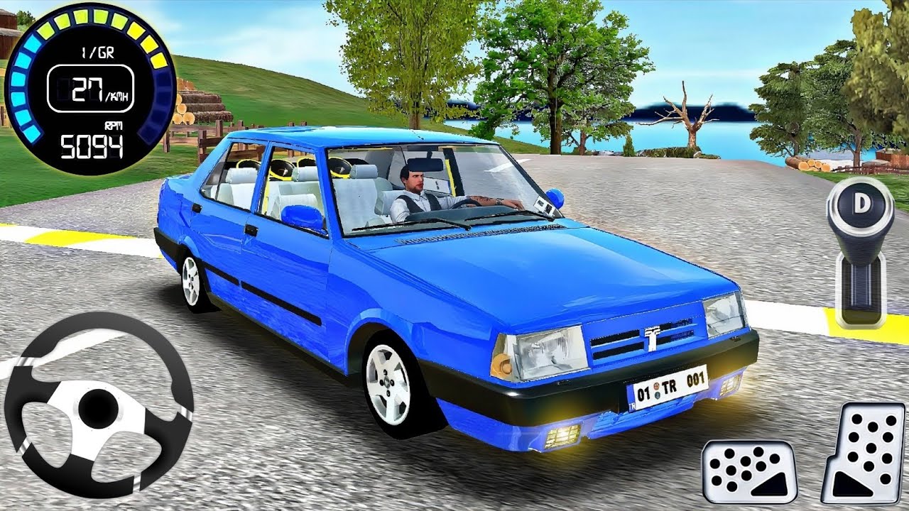 Tofaş Doğan Arabası Sürüş Simülatör Oyunu  - Doğan Simülatör #95 - Android Gameplay