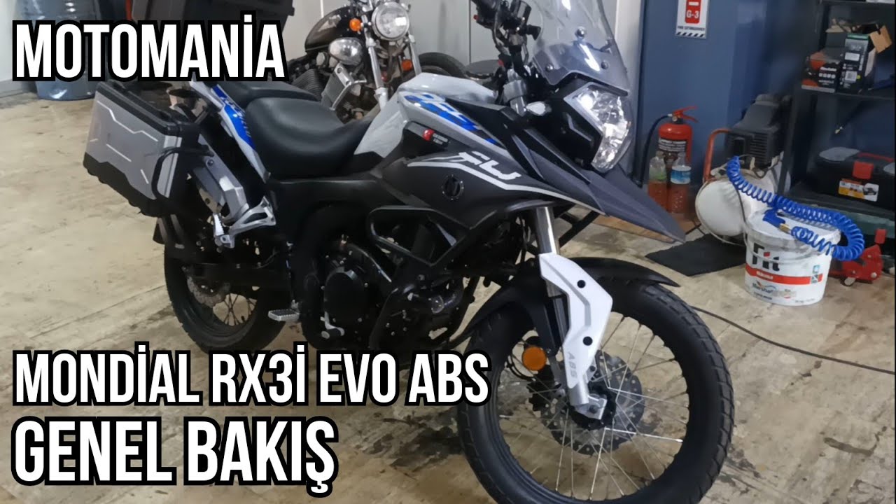 MONDİAL RX3İ EVO ABS GENEL BAKIŞ