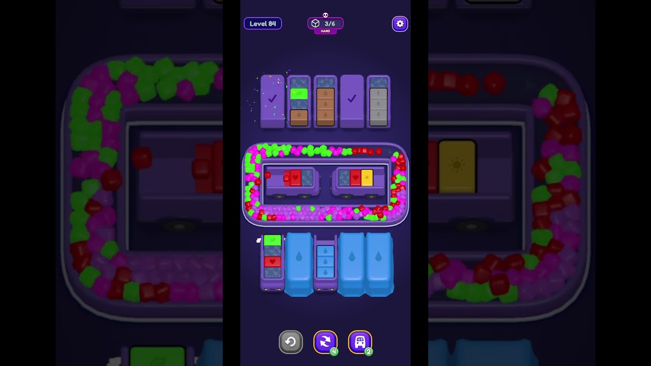 Loop Sort Level 84 Hard Level Walkthrough (Easy Guide)