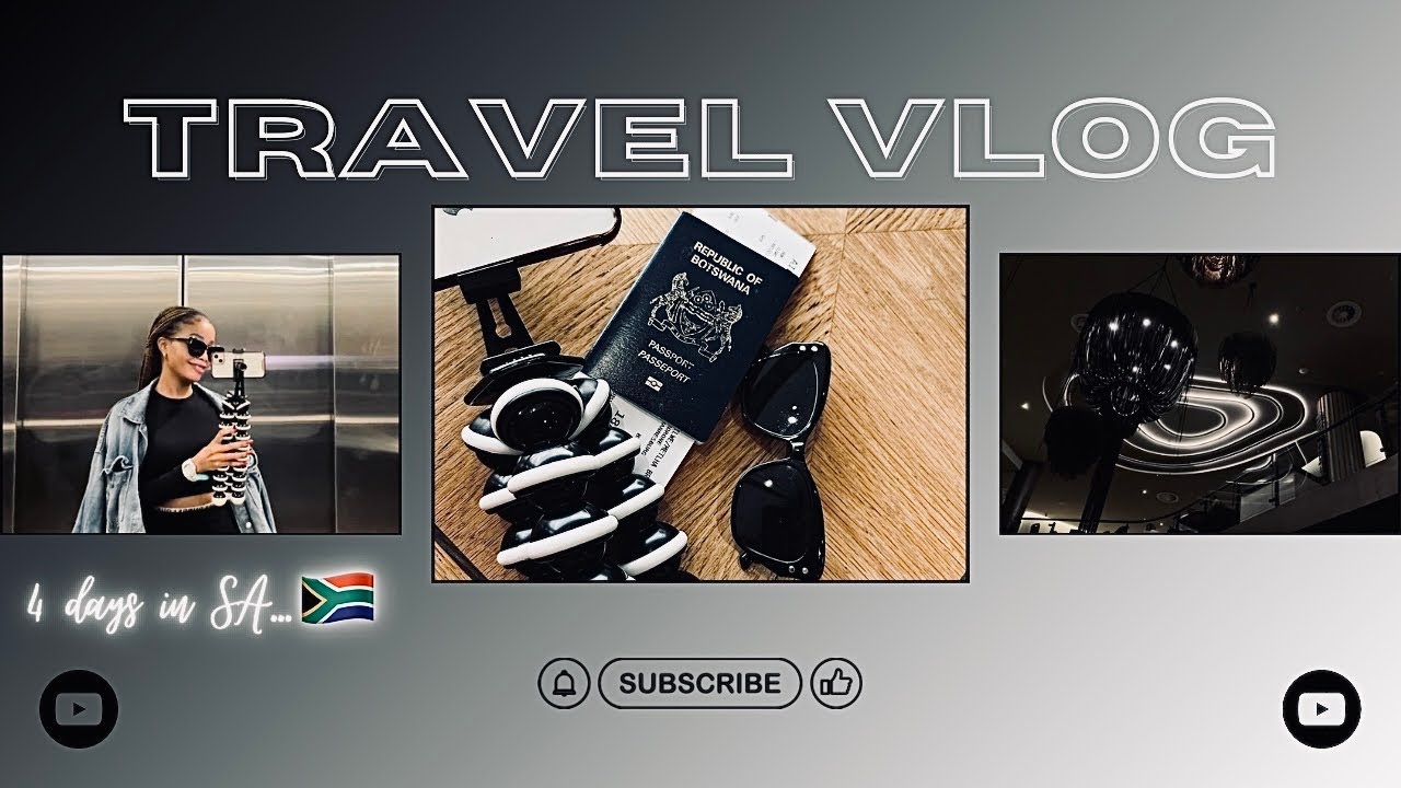 TRAVEL VLOG|| 4 days in South Africa || Shopping and everything in between