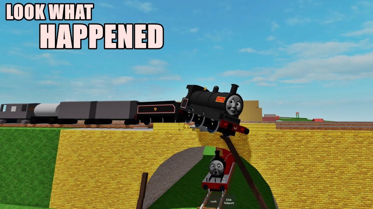 The Bridge COLLAPSED and They Couldn’t Stop – Thomas and Friends in Roblox Went TOO FAR!