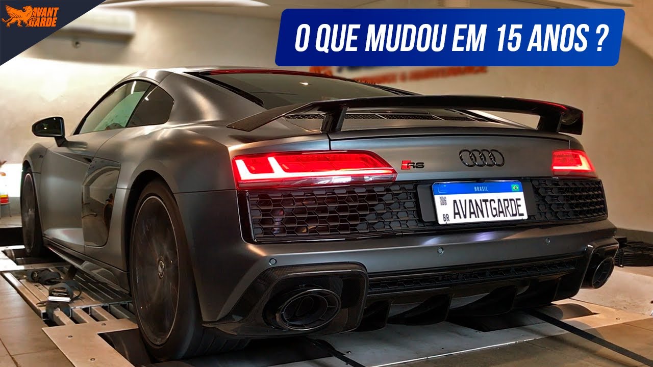 Em tempos de elétricos, como o R8 V10 ainda sobrevive no topo? Audi R8 Estágio 1 - AvantGarde