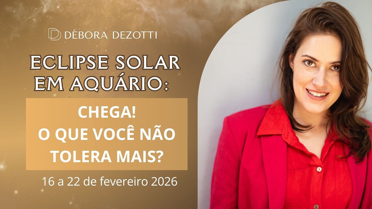 Eclipse Solar em Aquário: Ruptura, Liberdade e Virada de Destino | Semana de 16 a 22 de Fevereiro