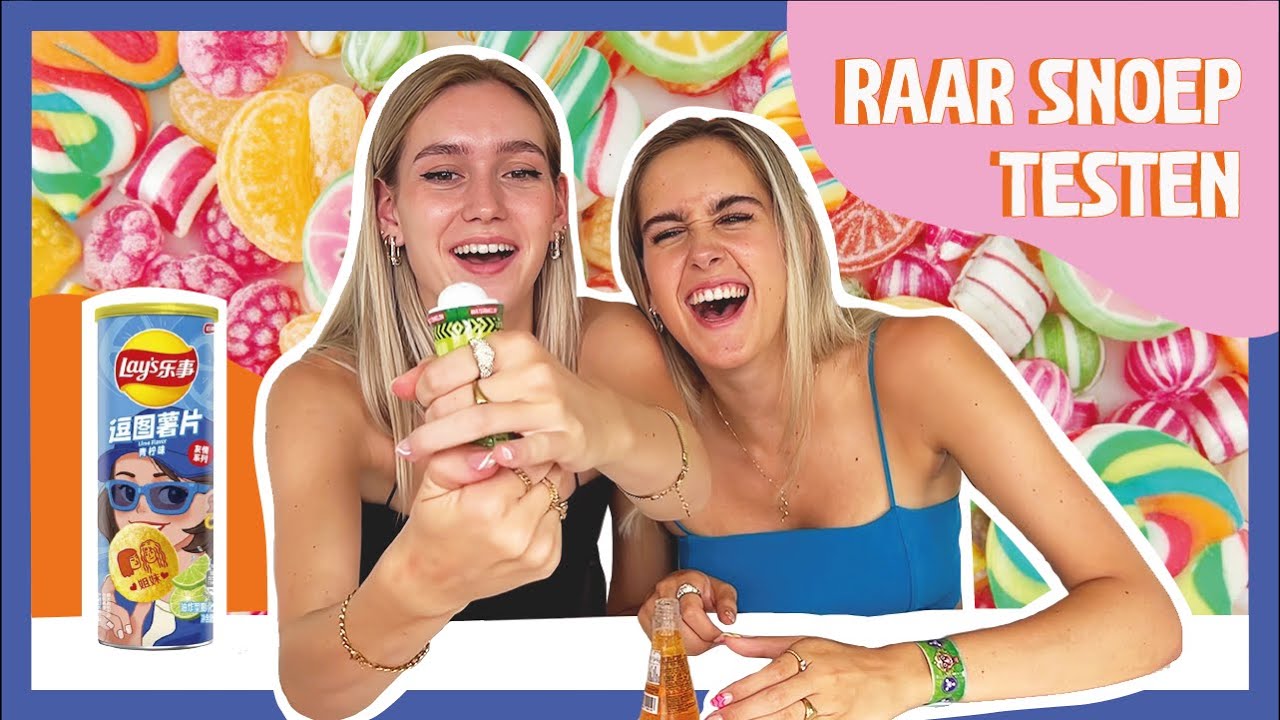 RAAR SNOEP UITTESTEN! Maxime lust geen snoep🤭🍭