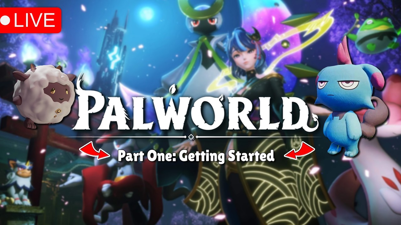 FINALLY Playing PalWorld! | Getting Started - Part 1